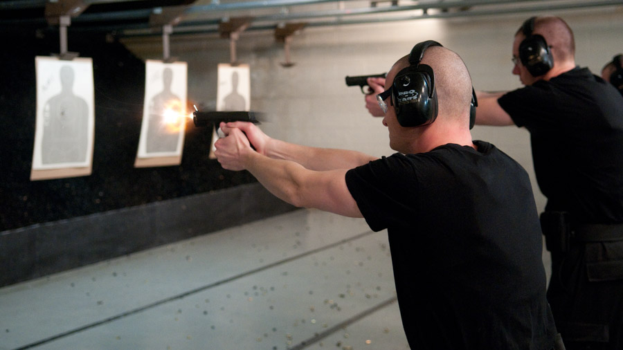 gun training, shooting range rules